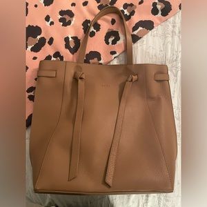 NYDY large leather tote bag